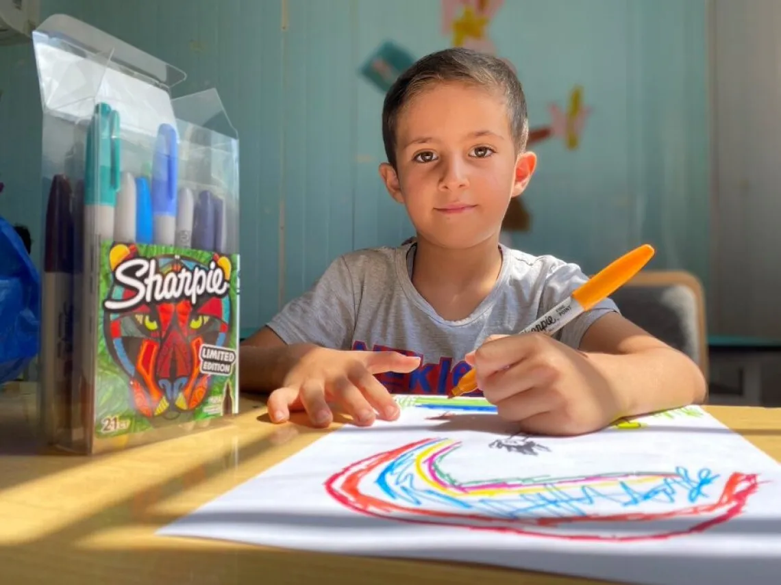 Sharpie Brings Smiles to Children