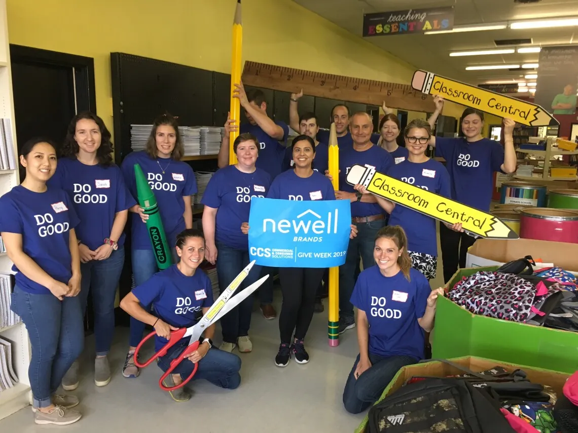 Rubbermaid's Week of Service