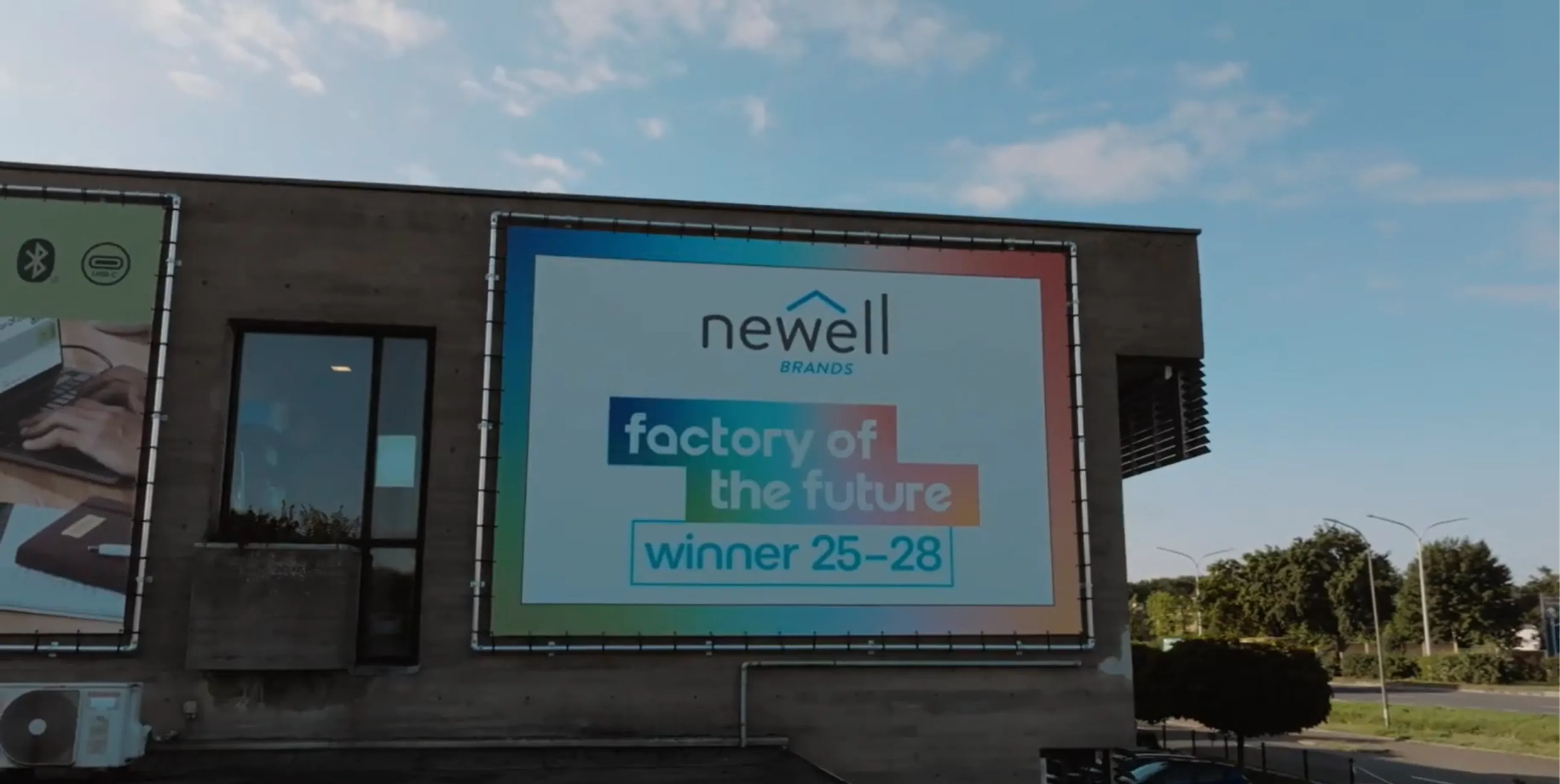 belgium factory showing award dymo newell brands